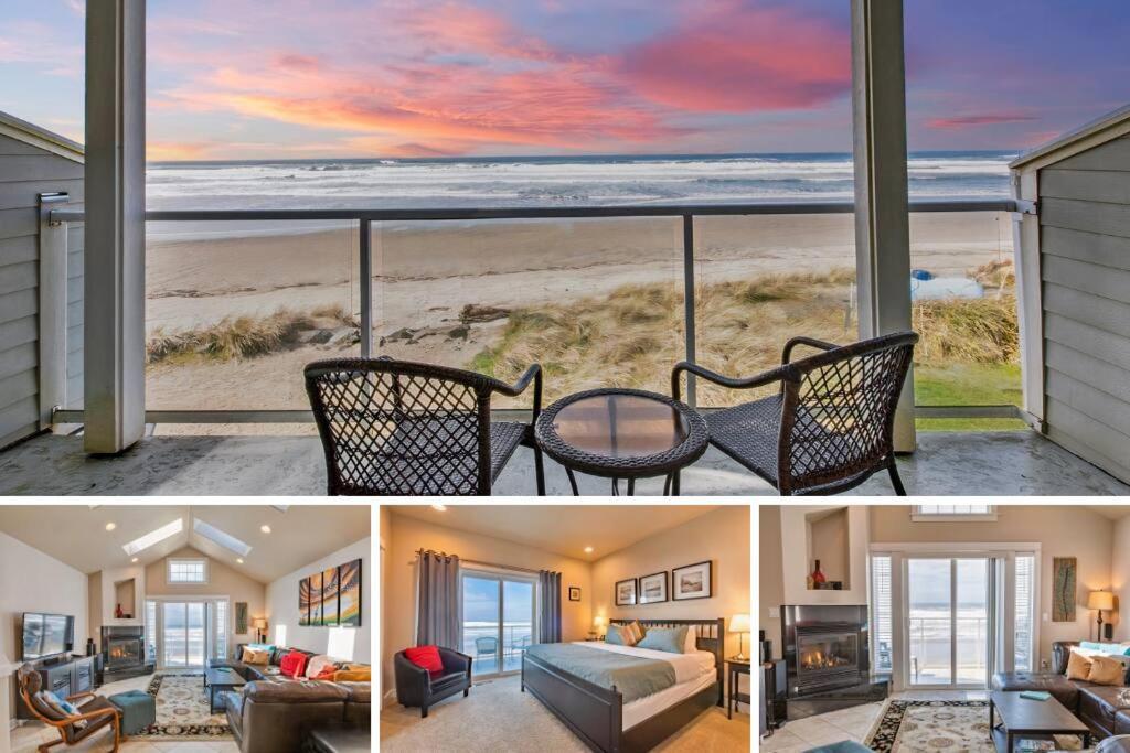 Rockaway Beach Vibes,Waterfront Oceanfront Rockaway Beach House Near Downtown,Wifi, Washer Dryer المظهر الخارجي الصورة